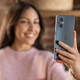 A photo of a person holding the OnePlus Nord N20 5G